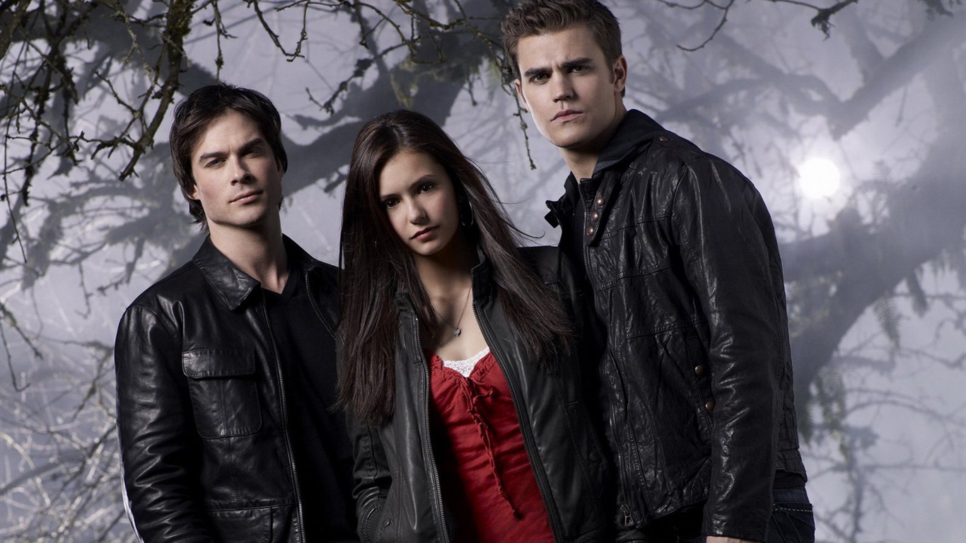 The Vampire Diaries HD 吸血鬼日記 高清壁紙 #3 - 1366x768