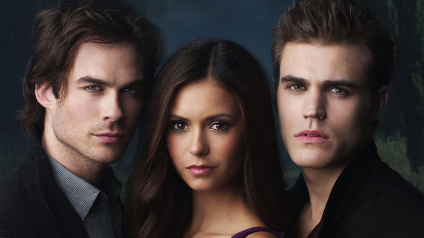 The Vampire Diaries HD 吸血鬼日記 高清壁紙 #4 - 1366x768