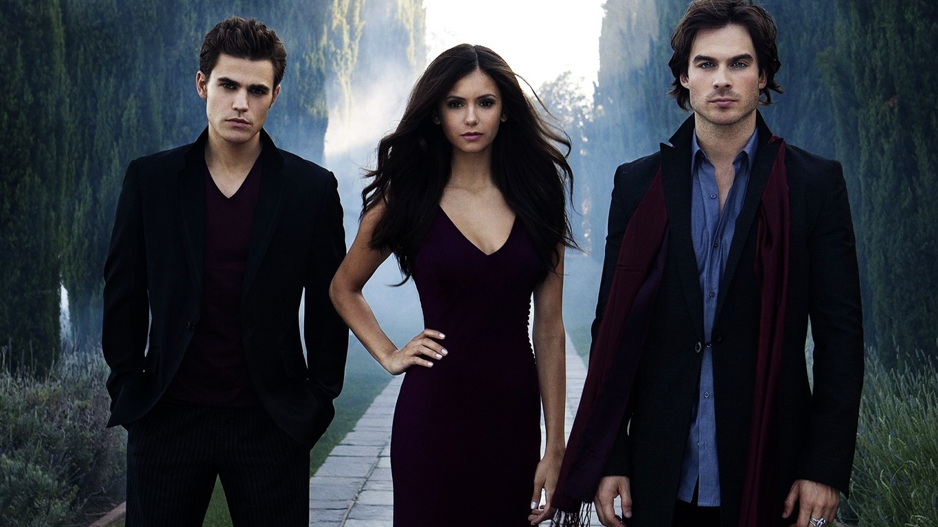 The Vampire Diaries HD 吸血鬼日記 高清壁紙 #6 - 1366x768