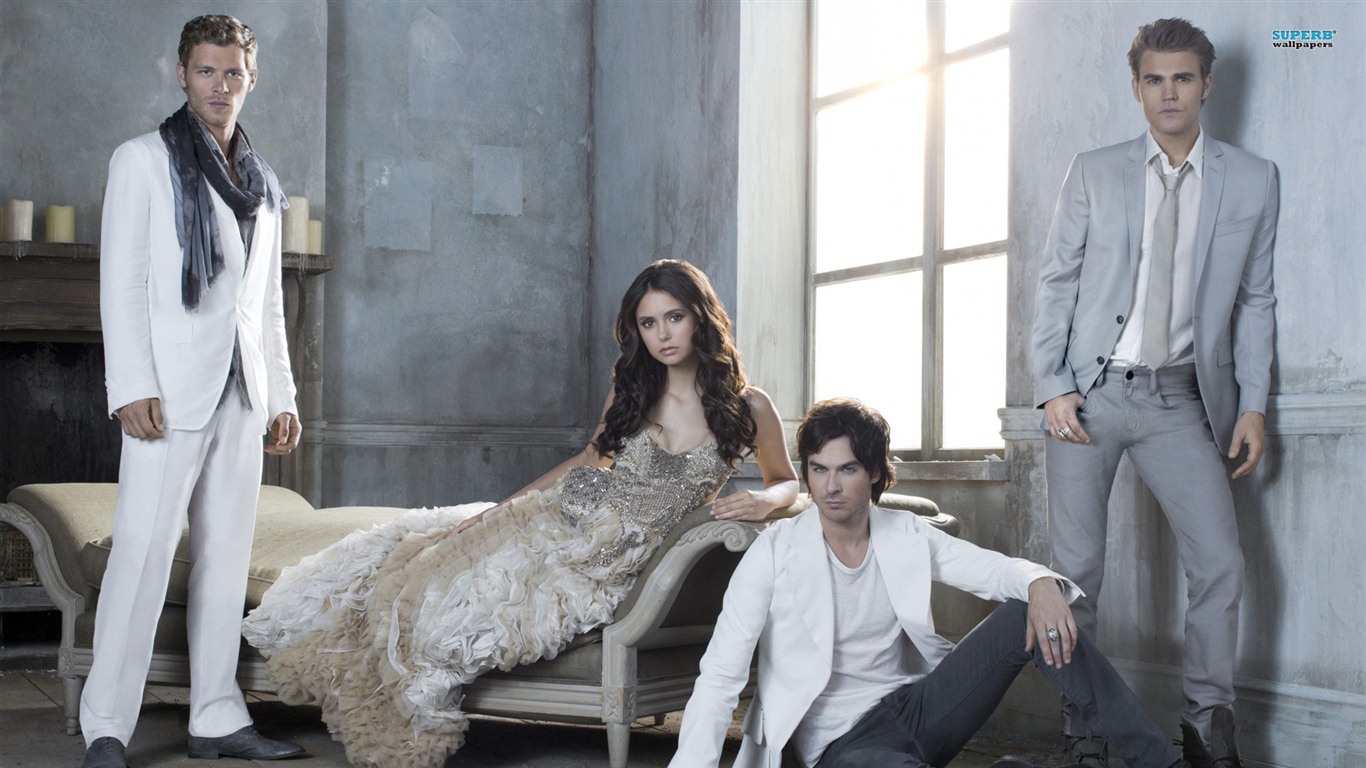 The Vampire Diaries HD 吸血鬼日記 高清壁紙 #8 - 1366x768