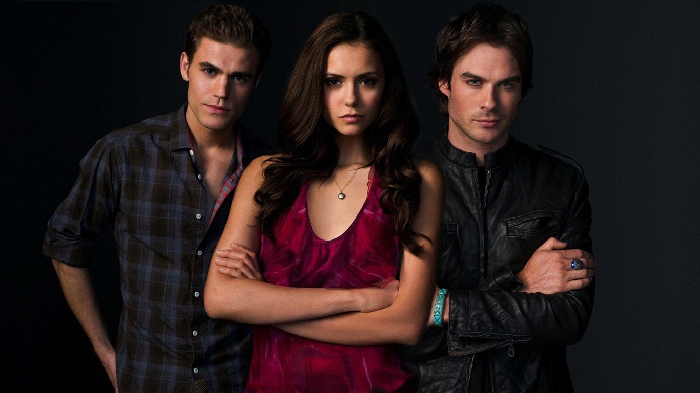 The Vampire Diaries HD 吸血鬼日記 高清壁紙 #10 - 1366x768