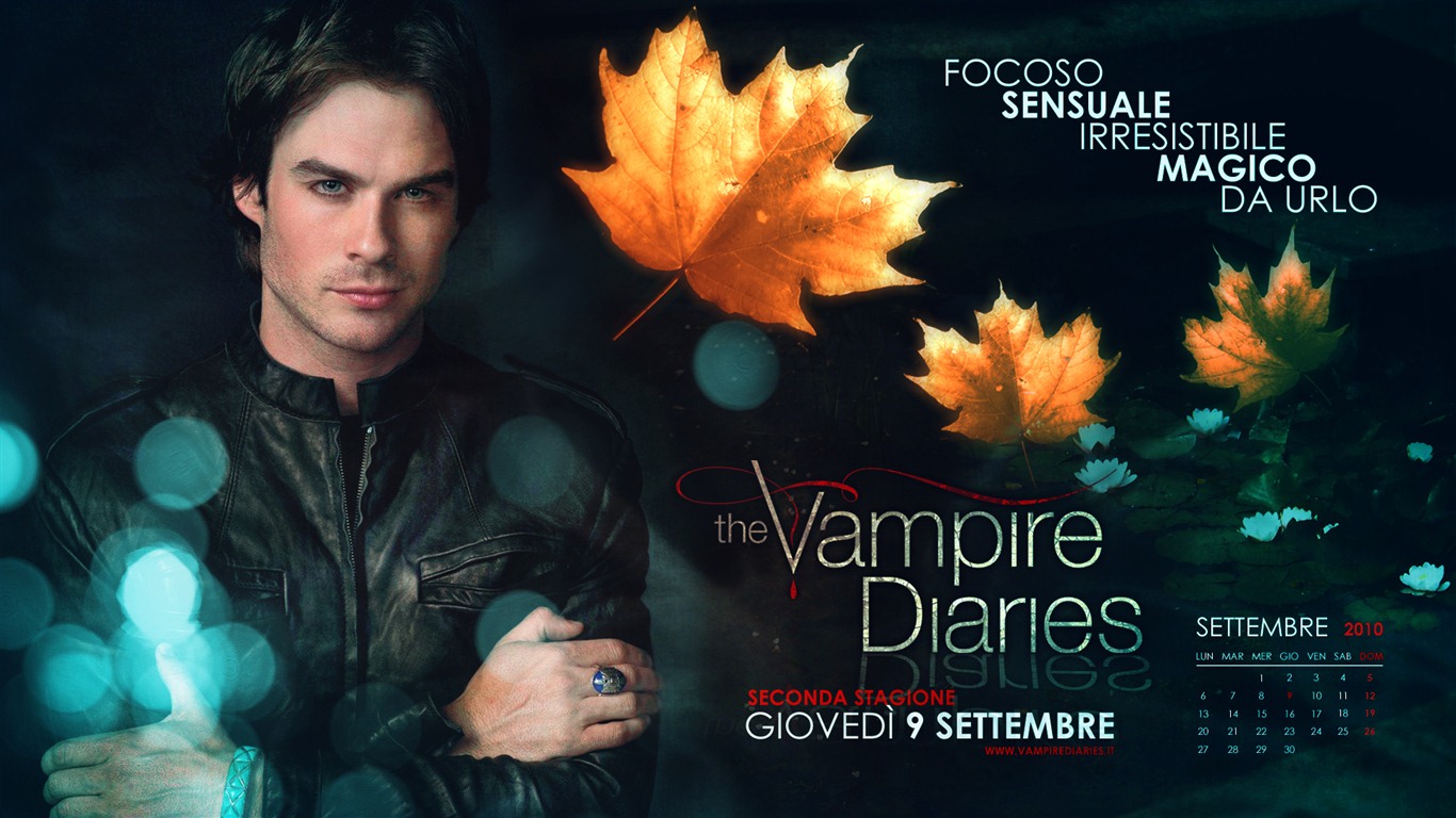 The Vampire Diaries HD 吸血鬼日記 高清壁紙 #16 - 1366x768