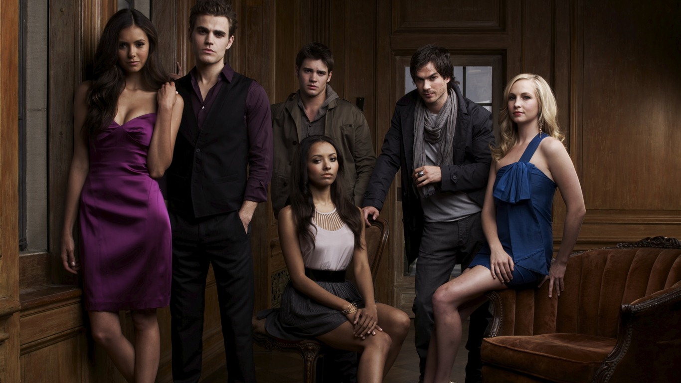 The Vampire Diaries HD 吸血鬼日記 高清壁紙 #19 - 1366x768