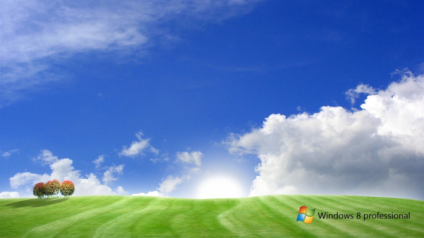 Windows 8 theme wallpaper (1) #2 - 1366x768