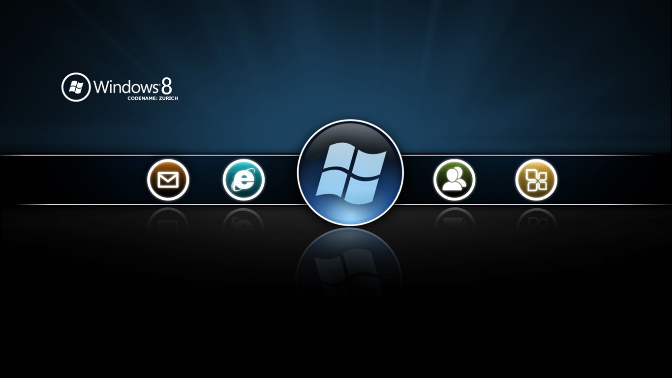 Windows 8 主題壁紙 (一) #20 - 1366x768
