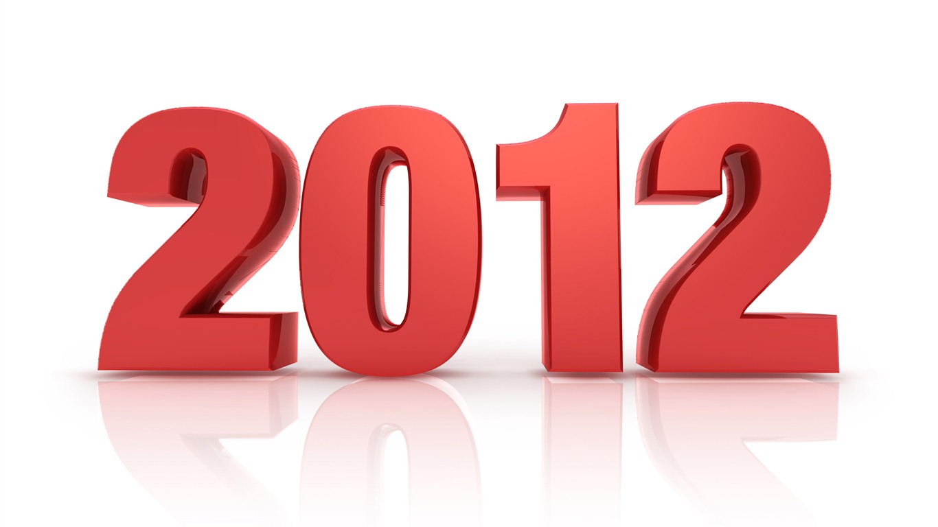 2012 新年主題壁紙(一) #3 - 1366x768