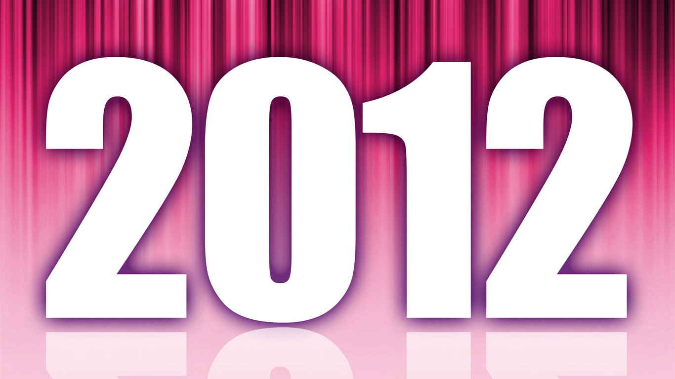 2012 新年主題壁紙(一) #5 - 1366x768
