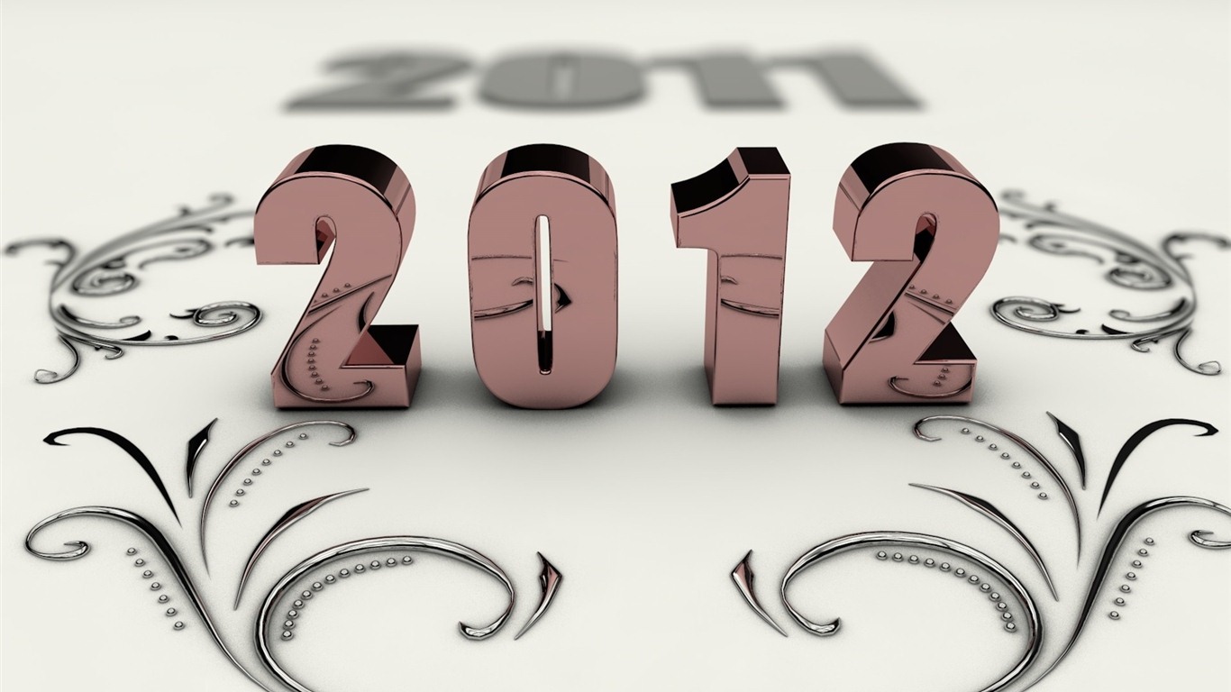 2012 Neues Jahr Tapeten (1) #8 - 1366x768