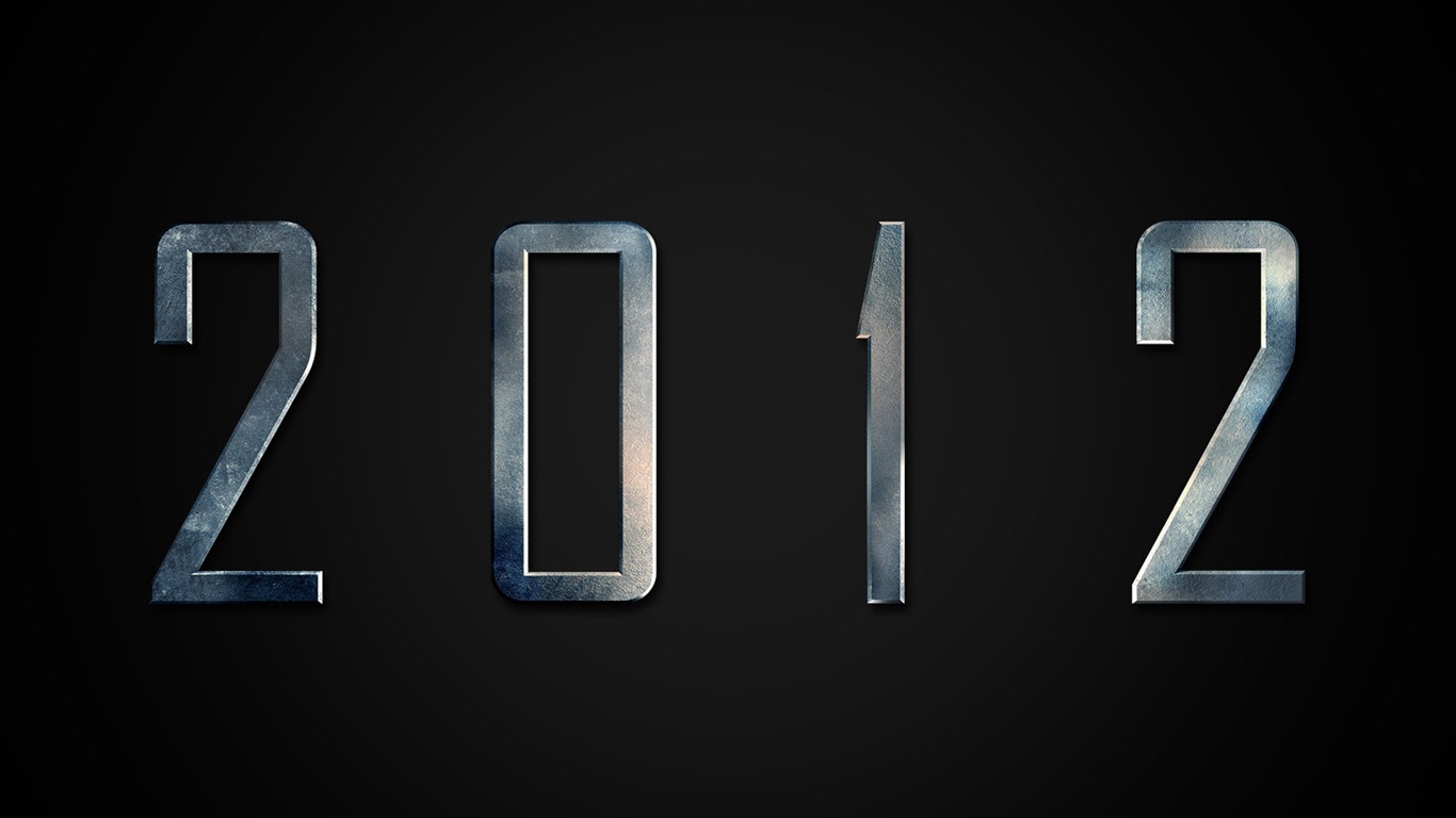 2012 新年主題壁紙(一) #12 - 1366x768