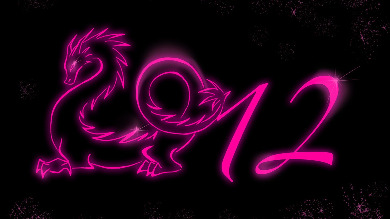 Nový rok 2012 tapety (1) #16 - 1366x768