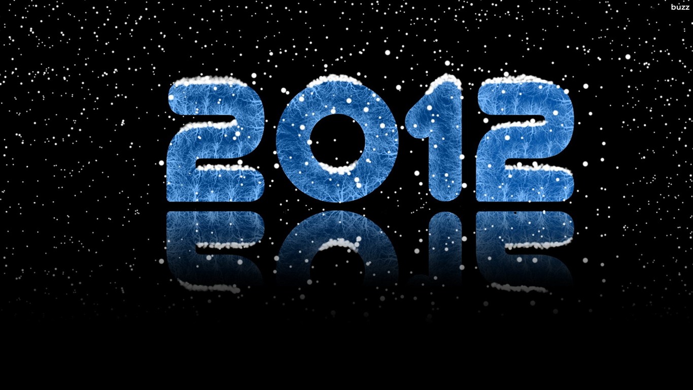 2012 新年主題壁紙(一) #18 - 1366x768