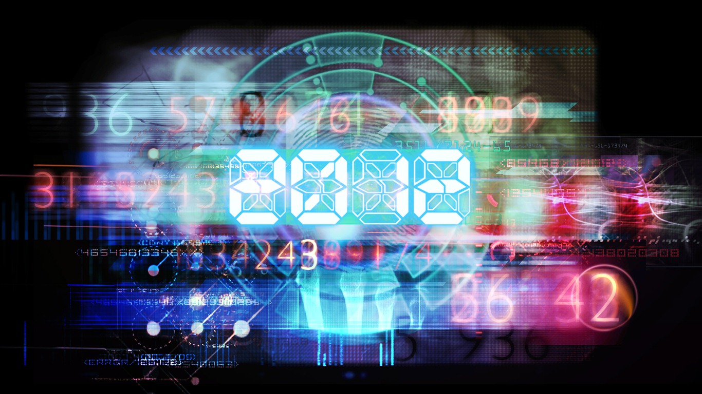 2012 新年主題壁紙(一) #20 - 1366x768