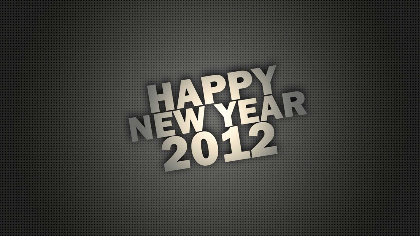 2012 新年主題壁紙(二) #4 - 1366x768