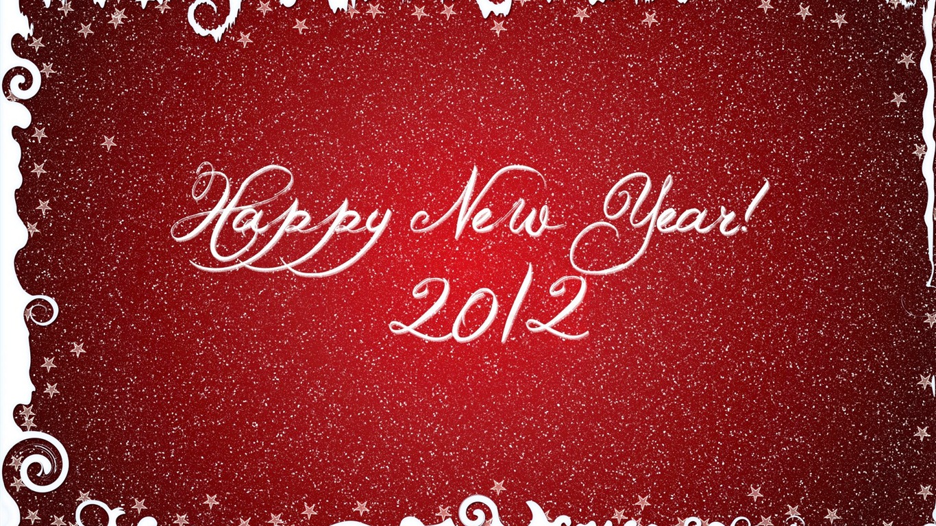 2012 新年主題壁紙(二) #6 - 1366x768