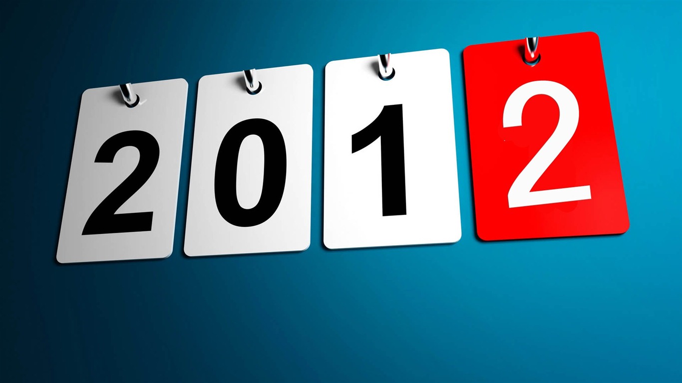 2012 新年主題壁紙(二) #14 - 1366x768