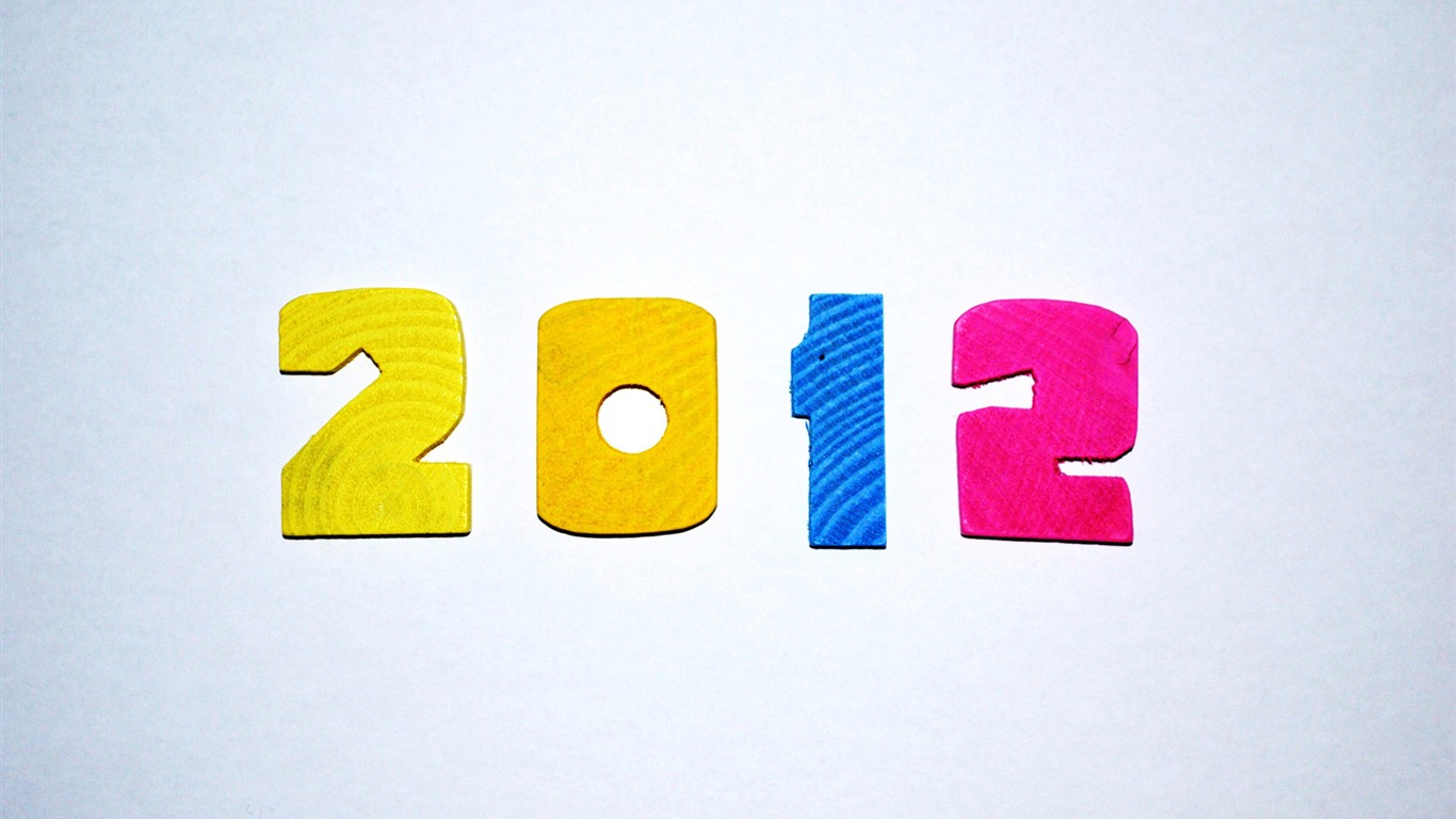 2012 New Year wallpapers (2) #17 - 1366x768