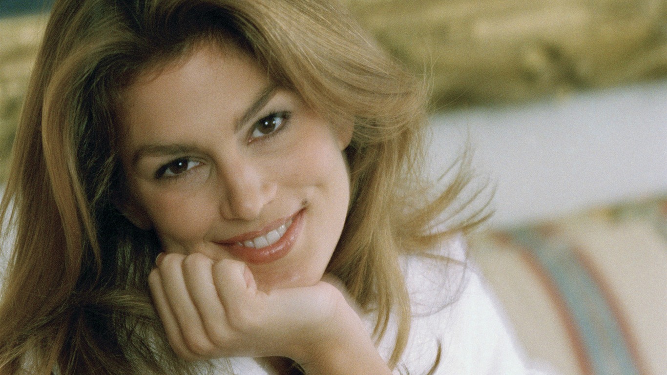 Cindy Crawford 辛迪·克勞馥 美女壁紙 #4 - 1366x768