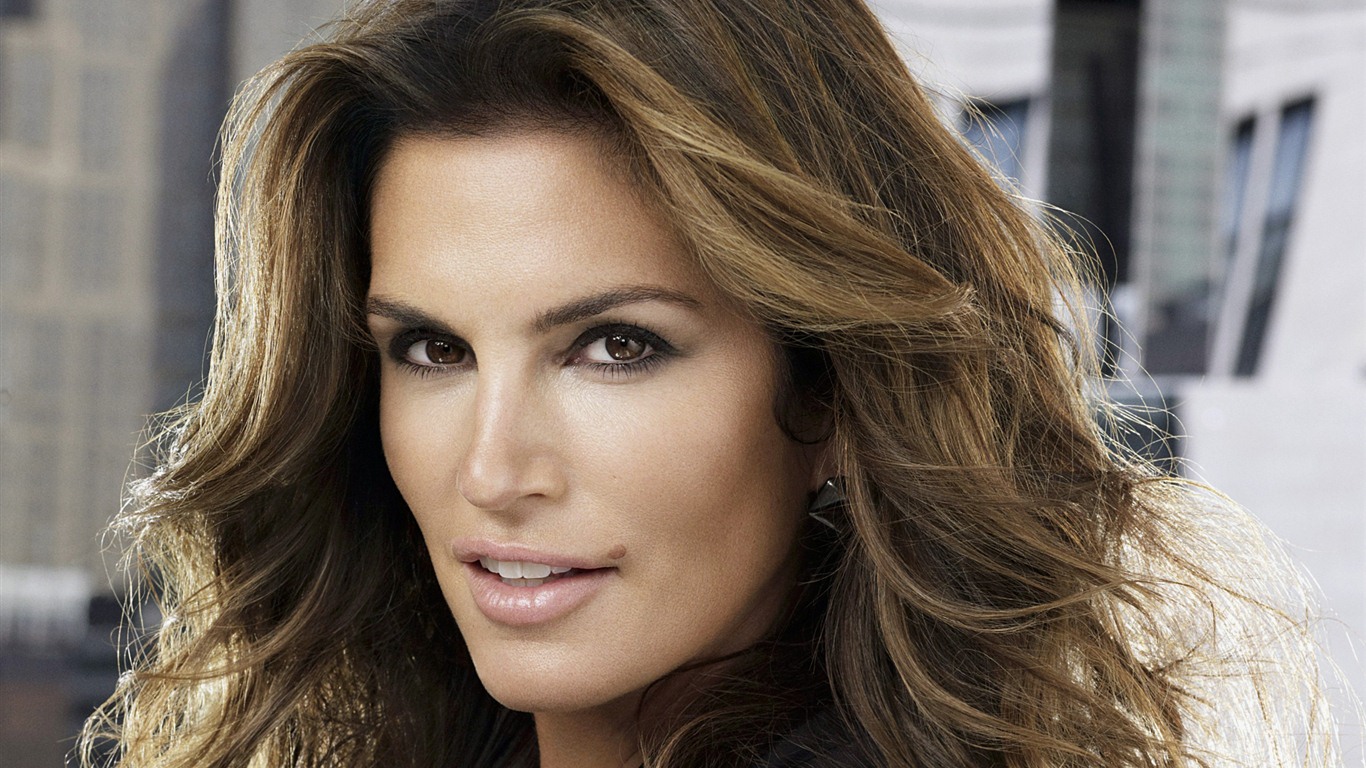 Cindy Crawford 辛迪·克勞馥 美女壁紙 #12 - 1366x768