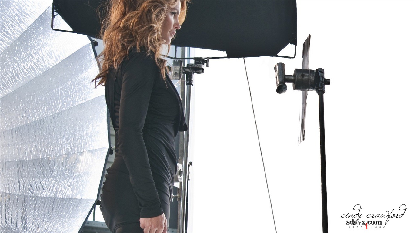 Cindy Crawford 辛迪·克勞馥 美女壁紙 #18 - 1366x768