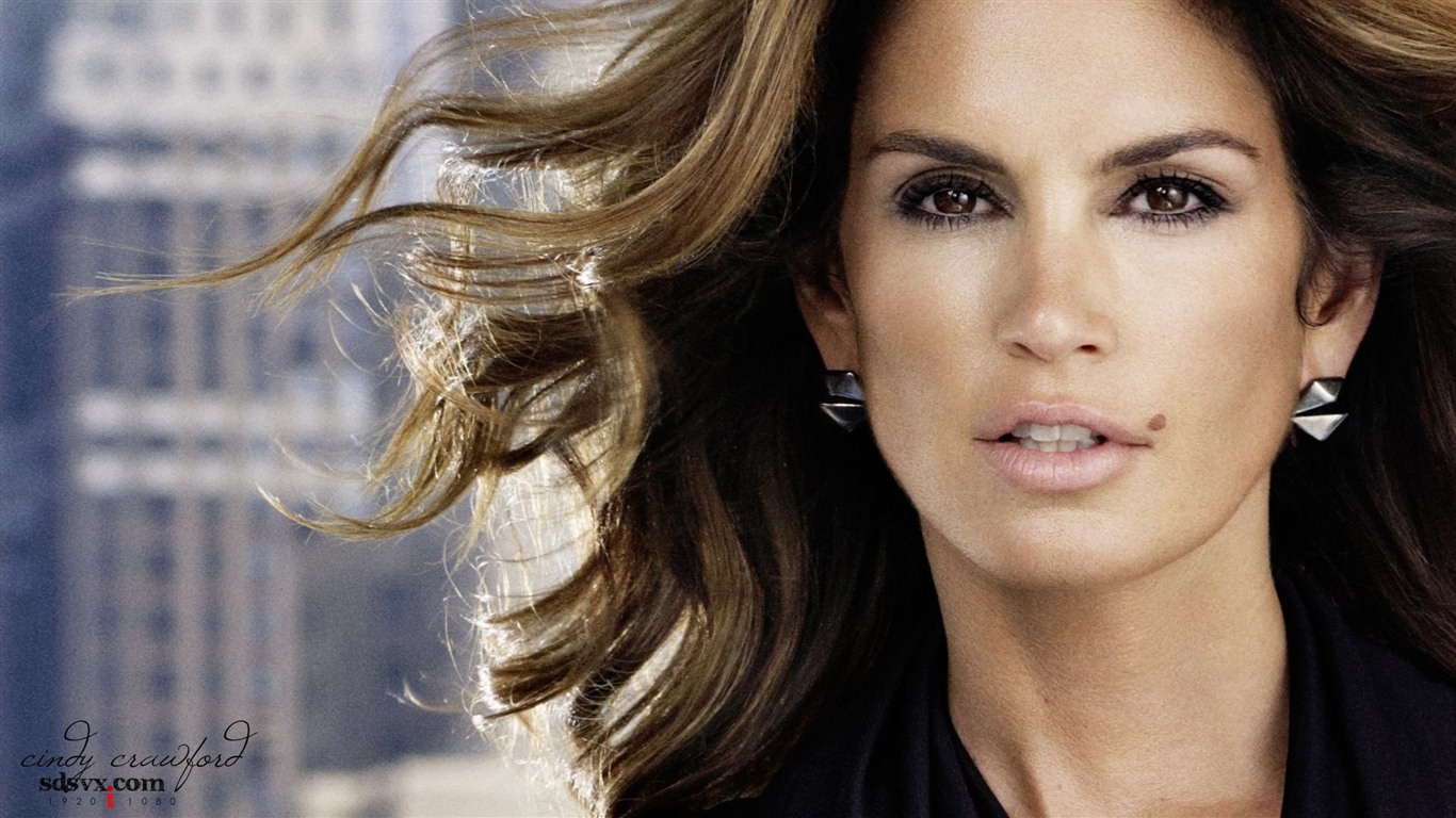 Cindy Crawford 辛迪·克勞馥 美女壁紙 #20 - 1366x768