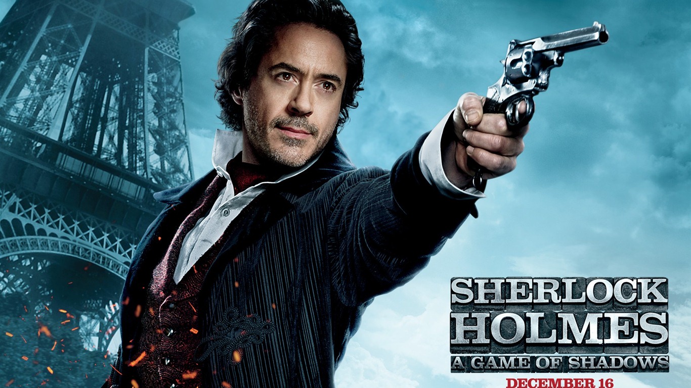 Sherlock Holmes: A Game of Shadows 大偵探福爾摩斯2：詭影遊戲 #2 - 1366x768