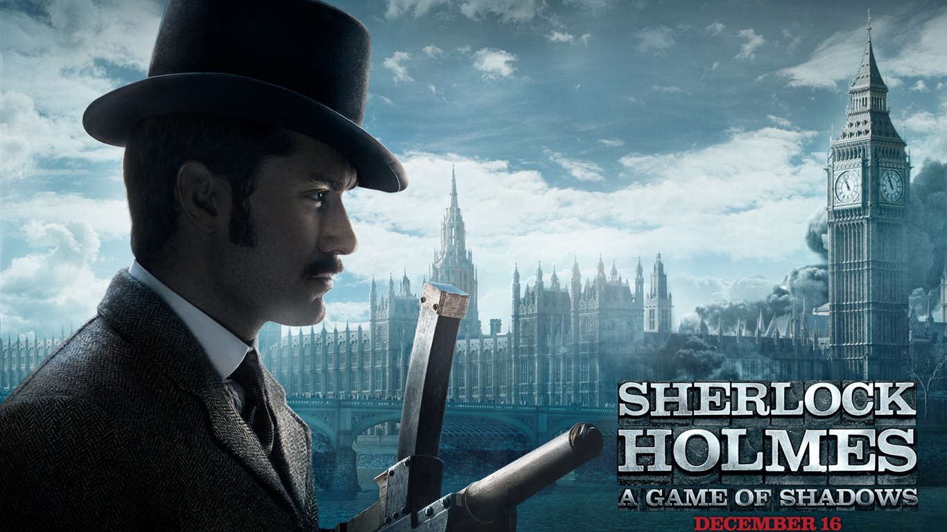 Sherlock Holmes: A Game of Shadows HD Wallpapers #7 - 1366x768