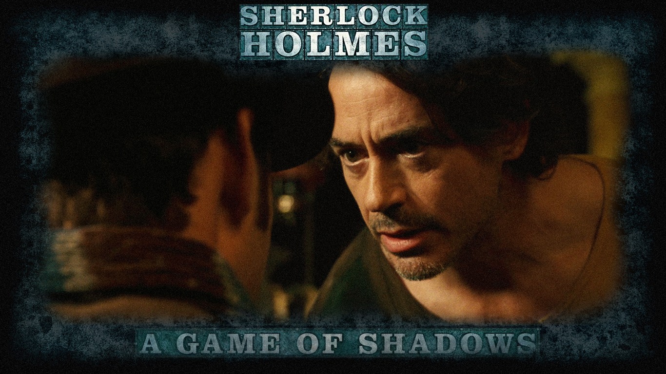 Sherlock Holmes: un jeu de fonds d'écran HD Ombres #13 - 1366x768