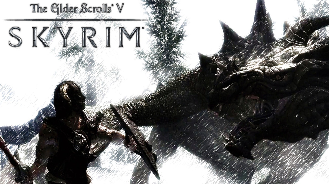 The Elder Scrolls V: Skyrim HD Tapety na plochu #11 - 1366x768