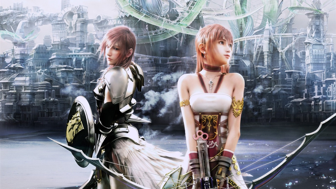 Final Fantasy XIII-2 HD wallpapers #1 - 1366x768