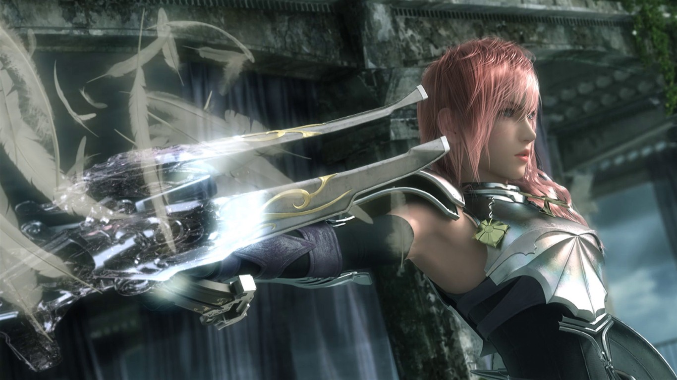 Final Fantasy XIII-2 fonds d'écran HD #2 - 1366x768