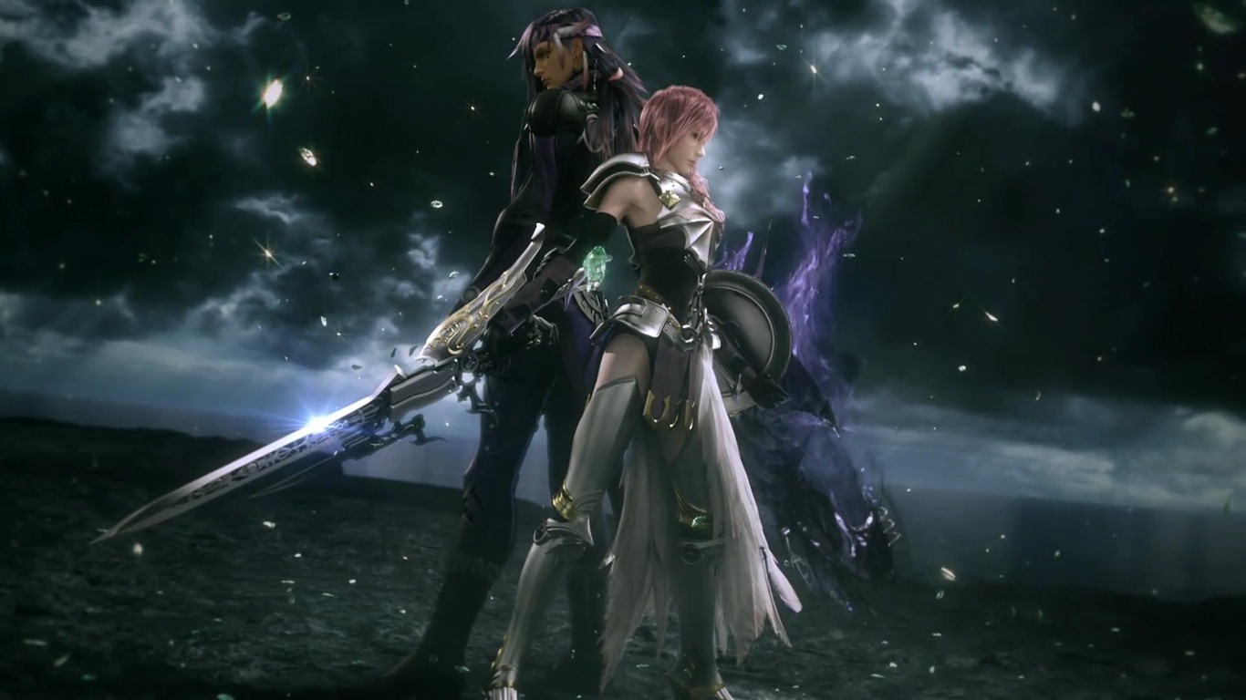 Final Fantasy XIII-2 fonds d'écran HD #3 - 1366x768