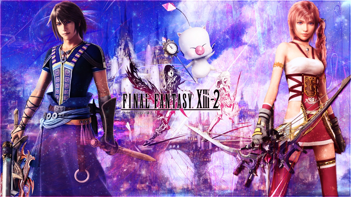 Final Fantasy XIII-2 HD wallpapers #10 - 1366x768