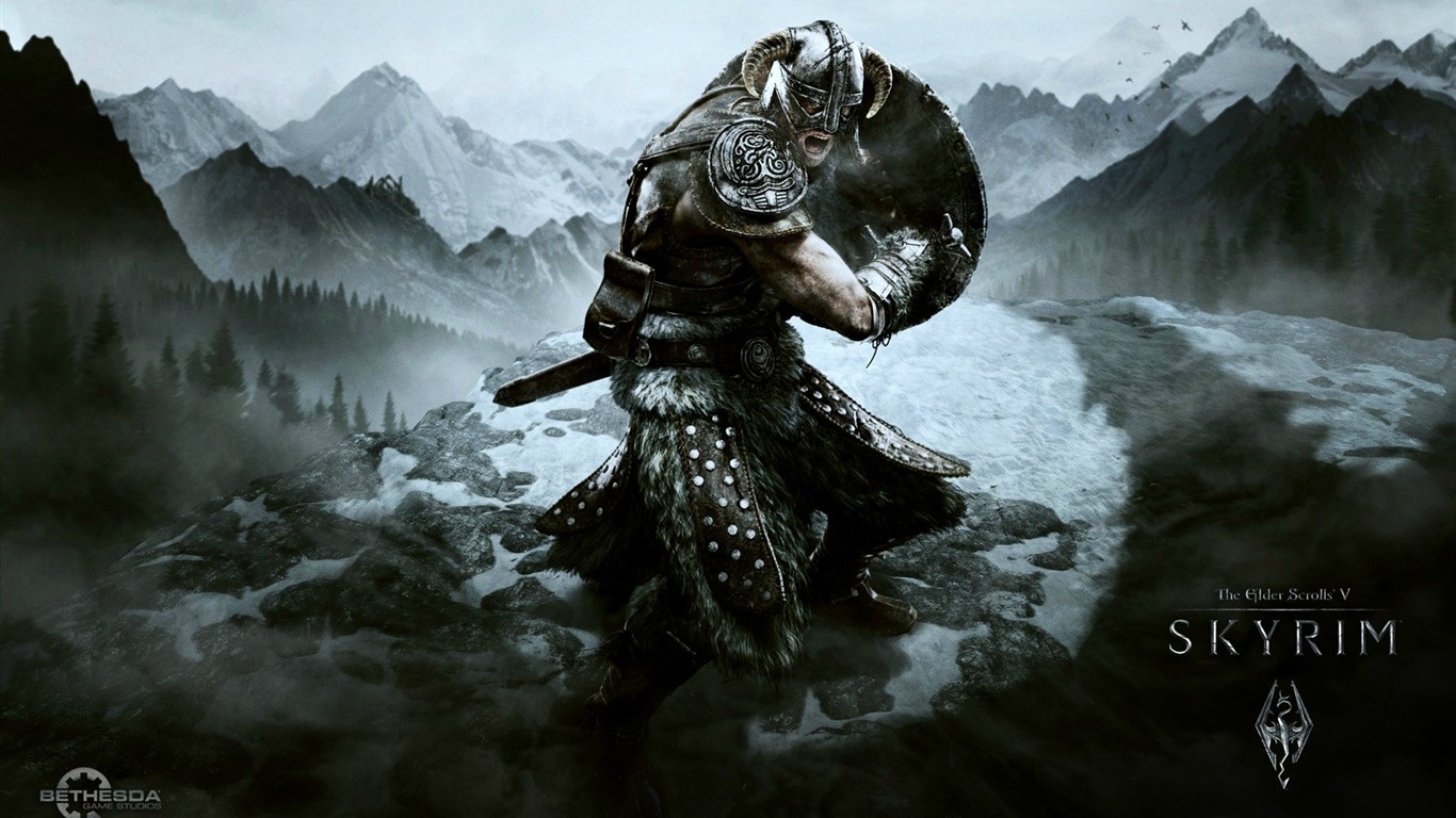 The Elder Scrolls V: Skyrim HD Tapety na plochu #7 - 1366x768