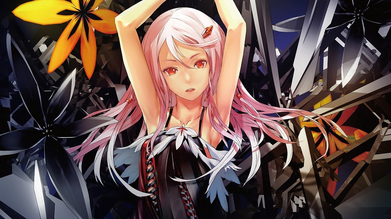 Guilty Crown HD tapety na plochu #1 - 1366x768