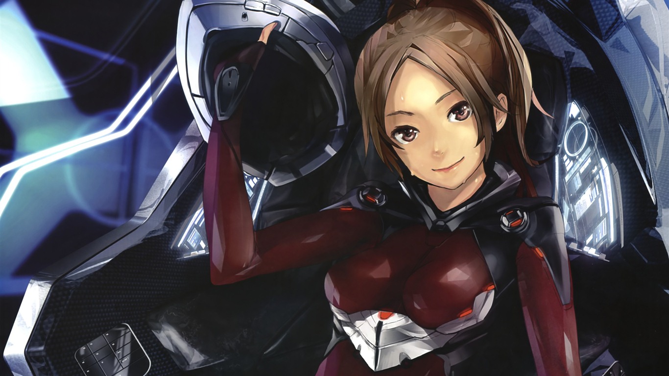 Guilty Crown HD tapety na plochu #6 - 1366x768