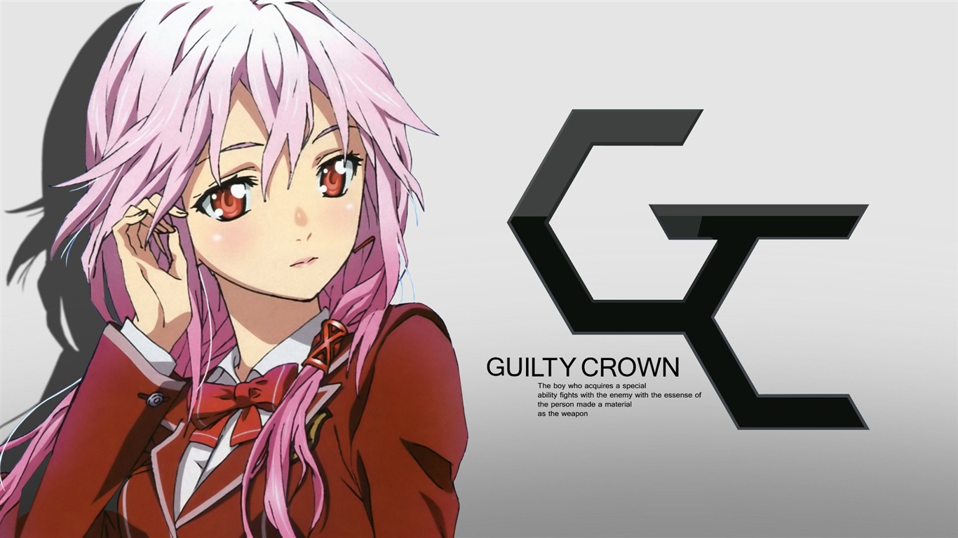 Guilty Crown HD tapety na plochu #8 - 1366x768