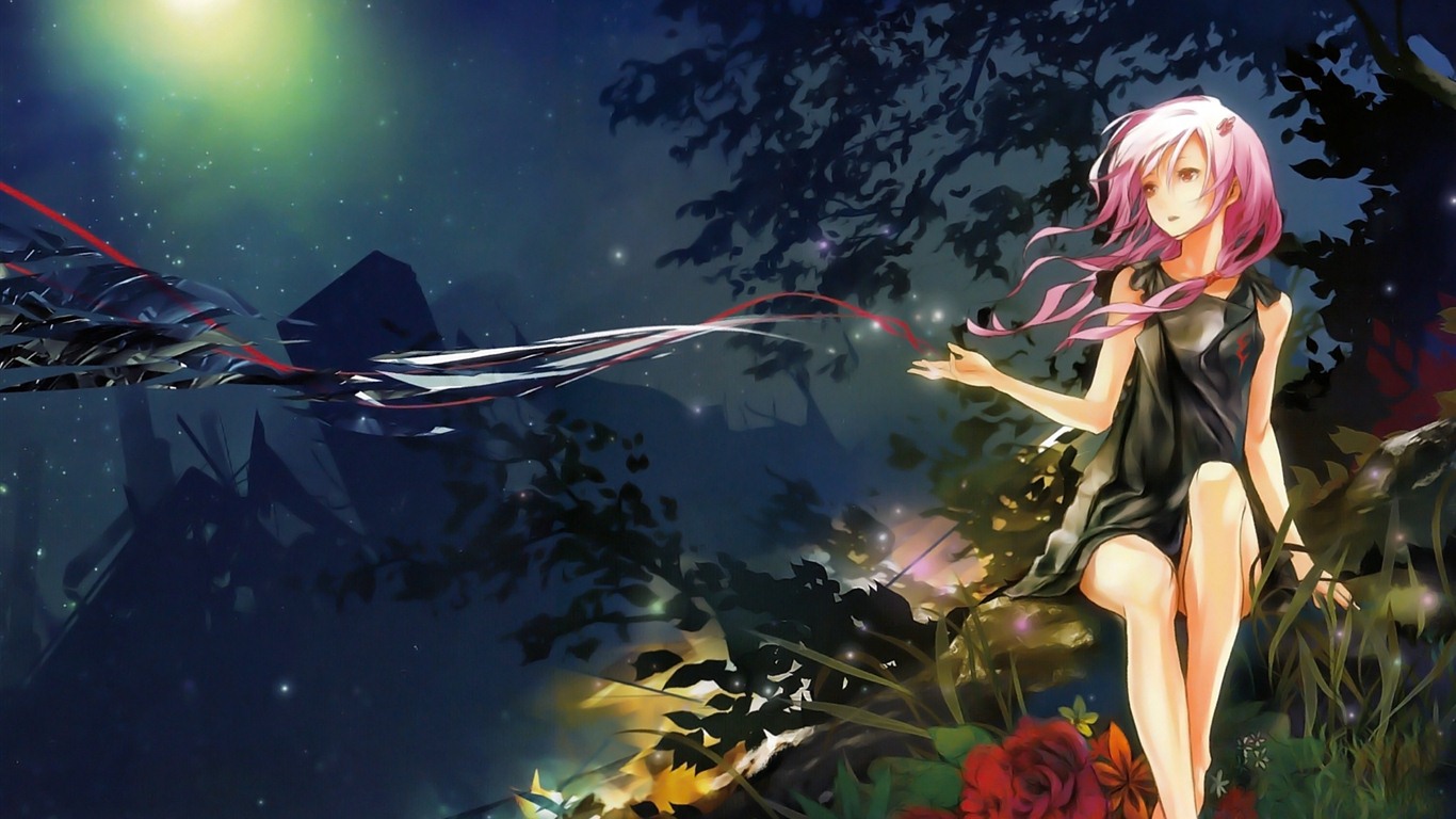 Guilty Crown HD tapety na plochu #10 - 1366x768