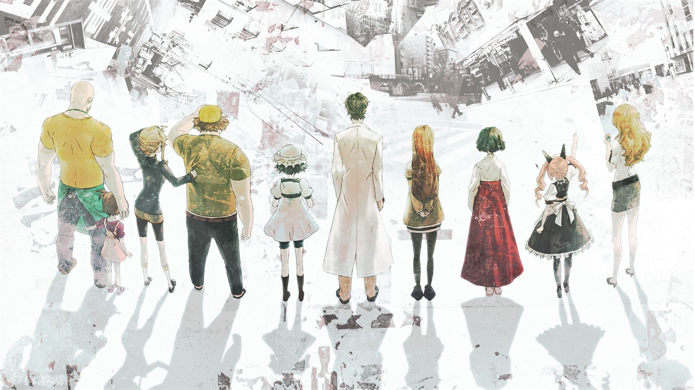 Steins Gate HD tapety na plochu #3 - 1366x768