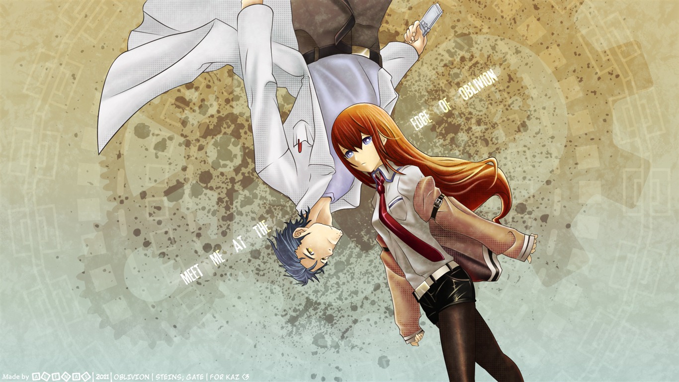 Steins Gate HD tapety na plochu #17 - 1366x768