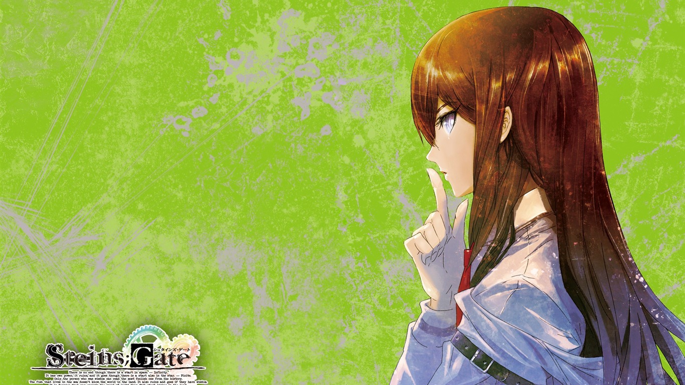 Steins Gate HD tapety na plochu #18 - 1366x768