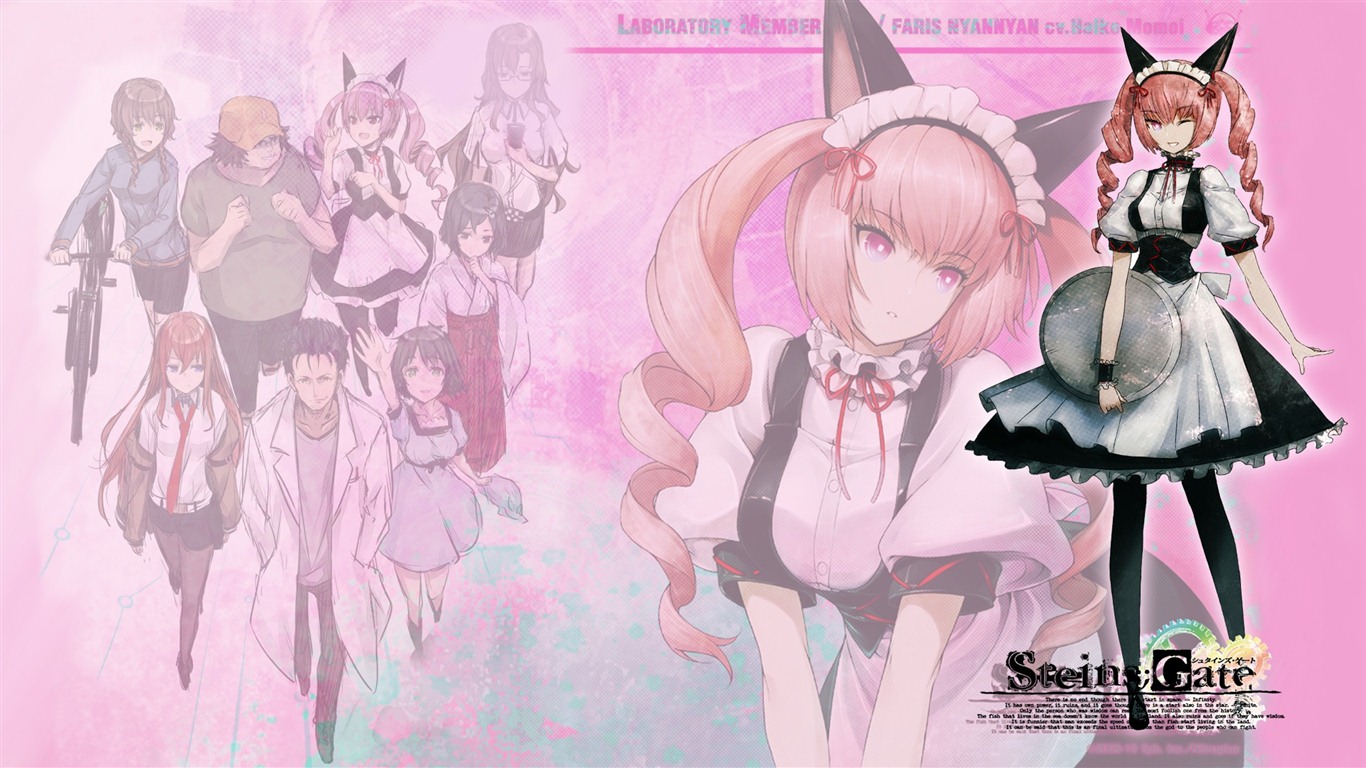 Steins Gate HD tapety na plochu #19 - 1366x768