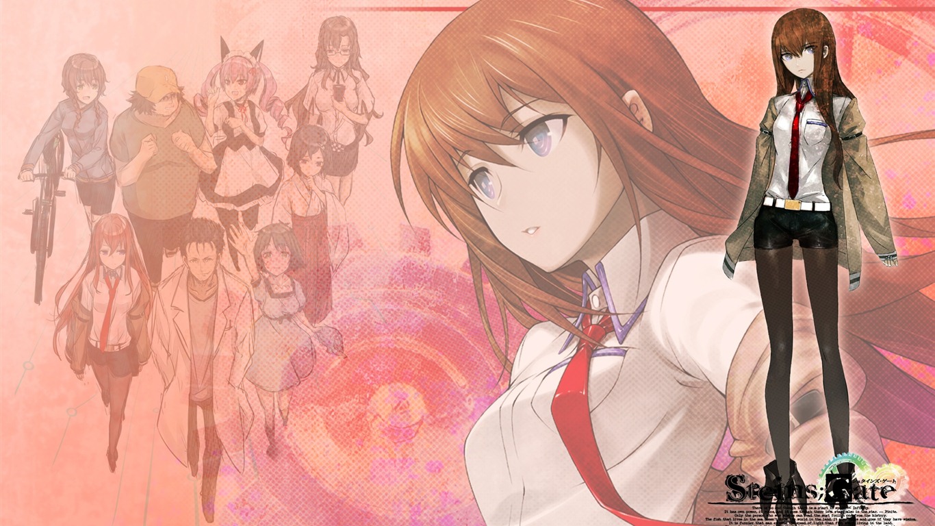 Steins Gate HD tapety na plochu #20 - 1366x768