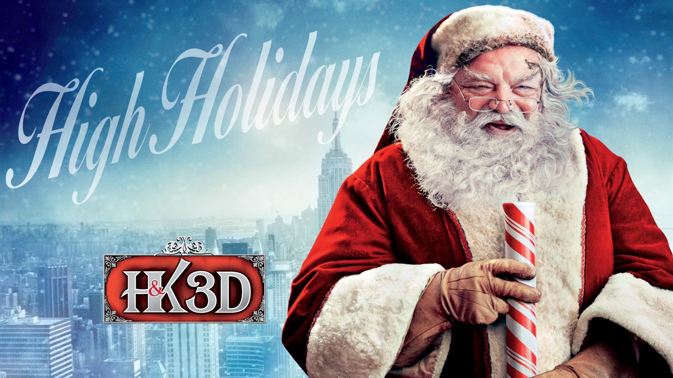 A Very Harold & Kumar Christmas 尋堡奇遇3 高清壁紙 #7 - 1366x768