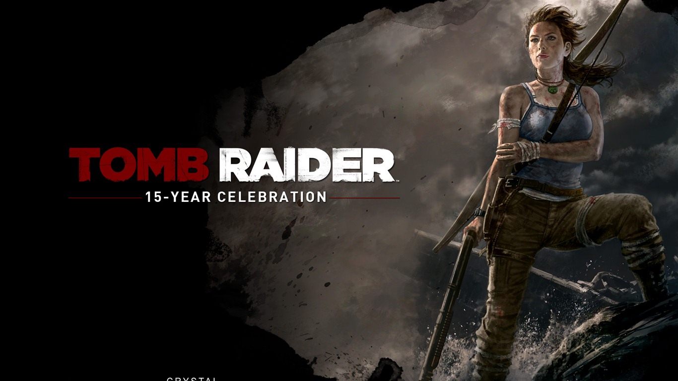 Tomb Raider 15-Year Celebration 古墓丽影15周年纪念版 高清壁纸1 - 1366x768