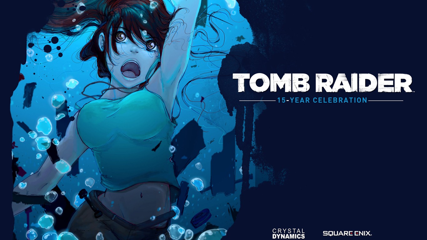 Tomb Raider 15-leté oslava HD wallpapers #9 - 1366x768