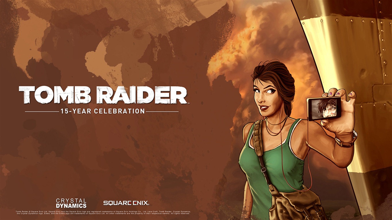 Tomb Raider 15-Year Celebration 古墓丽影15周年纪念版 高清壁纸15 - 1366x768
