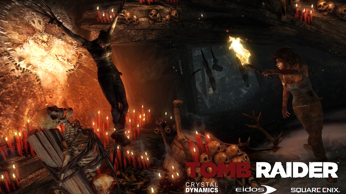Tomb Raider 9 fondos de pantalla HD #13 - 1366x768