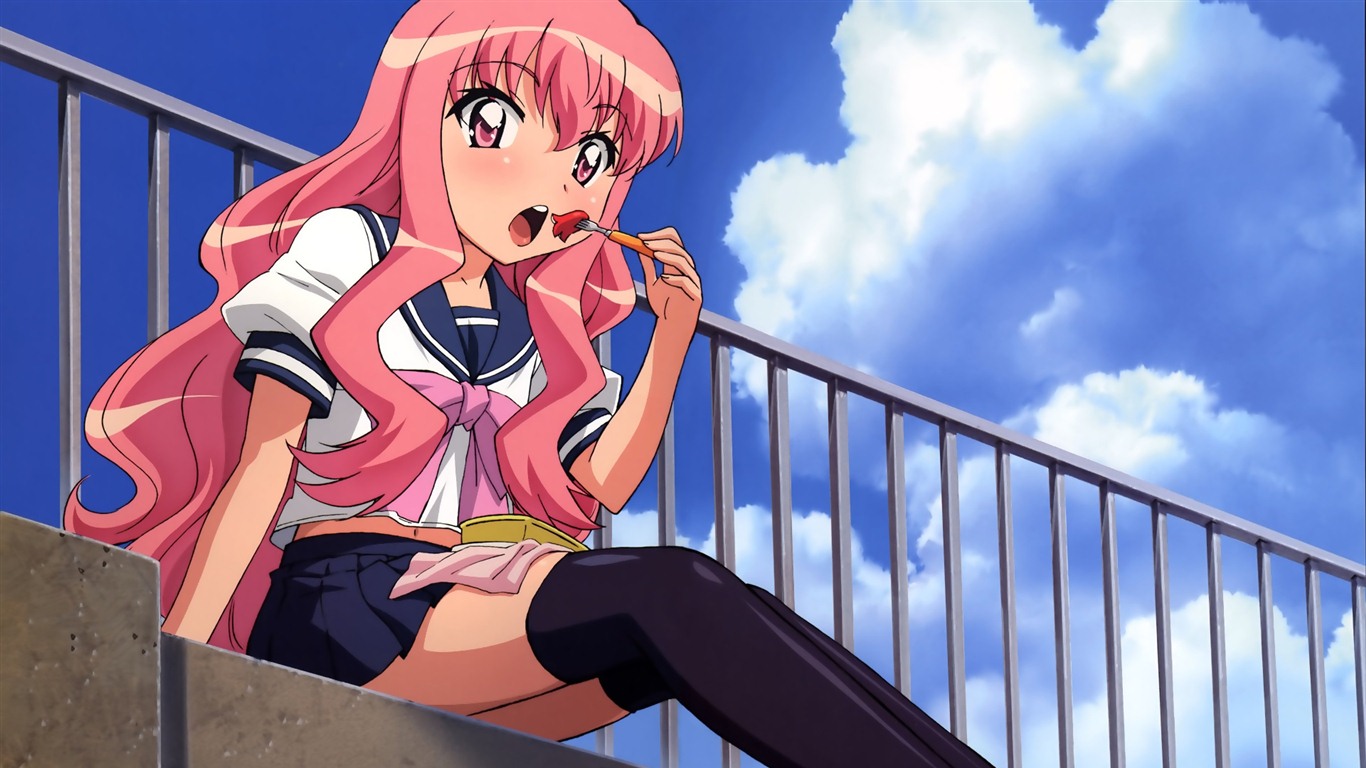 ゼロの使い魔HDの壁紙 #13 - 1366x768