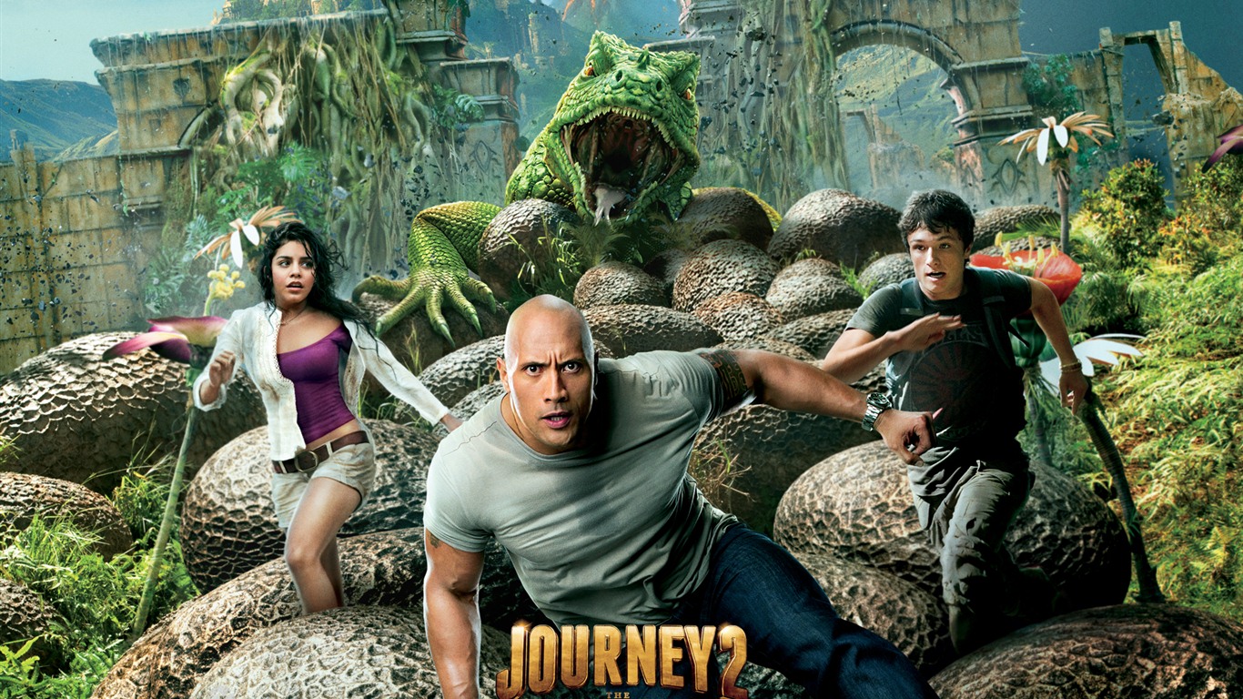 Journey 2: The Mysterious Island 地心历险记2：神秘岛 高清壁纸1 - 1366x768