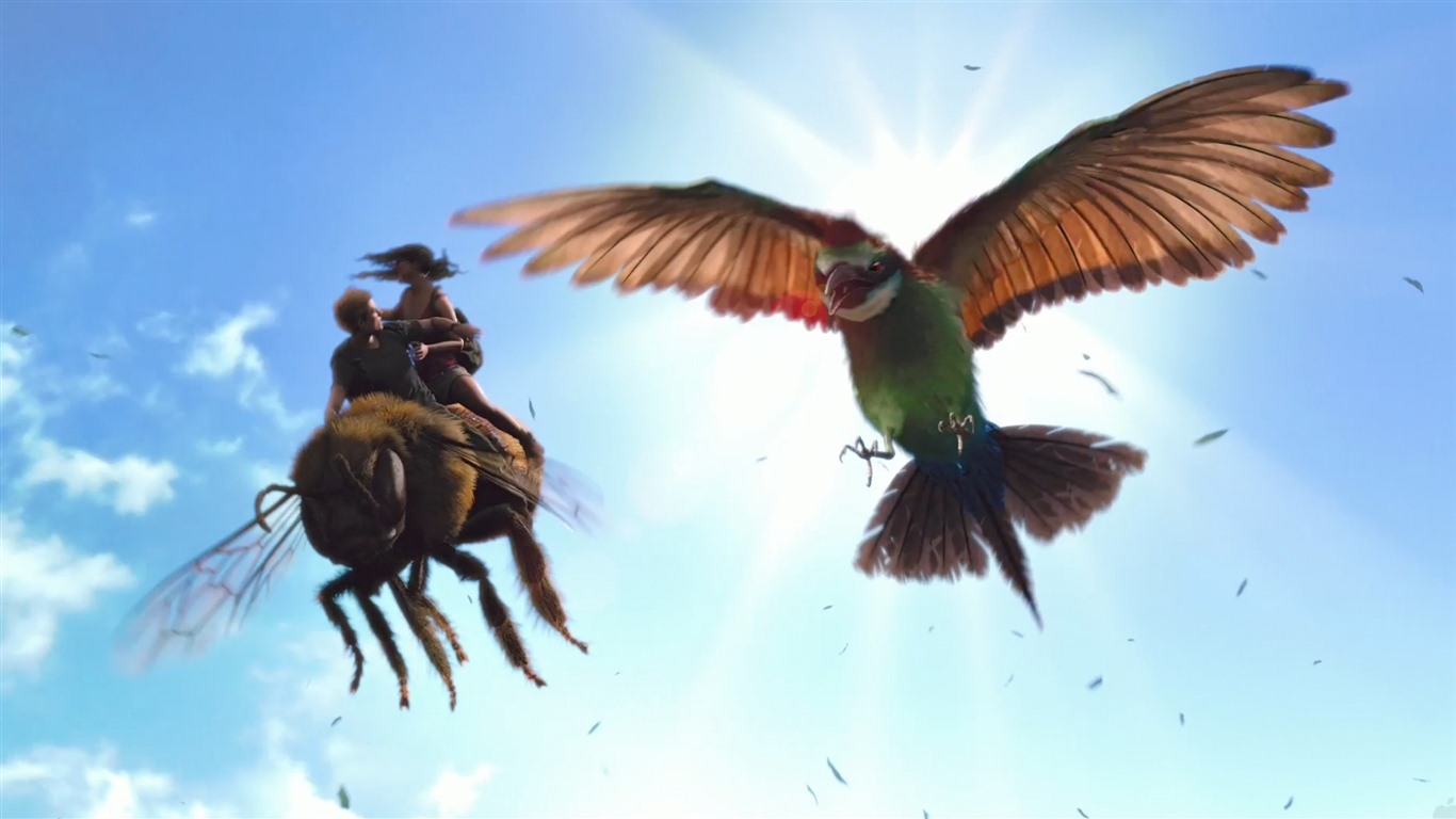 Journey 2: The Mysterious Island HD wallpapers #5 - 1366x768